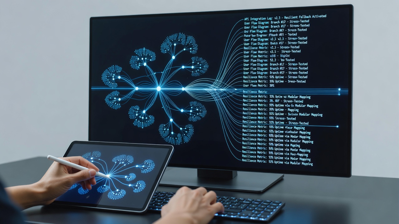 Tracing Connections Between Visual Mapping Techniques and Textual Note Systems That Strengthen Resilience in Lone Operator Web Projects